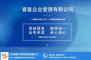 選擇濱州管理體系咨詢 山東睿鰲企業(yè)管理公司的經(jīng)濟(jì)高效方案
